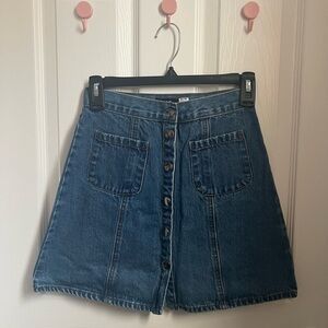 BDG denim skirt